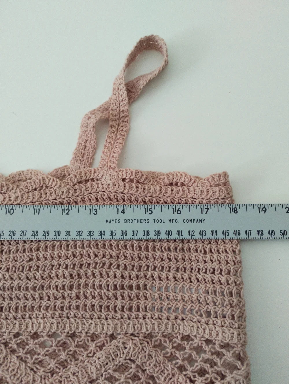Ichi Crocheted Pink Cropped Tank Top Size XS/S - Picture 6 of 8
